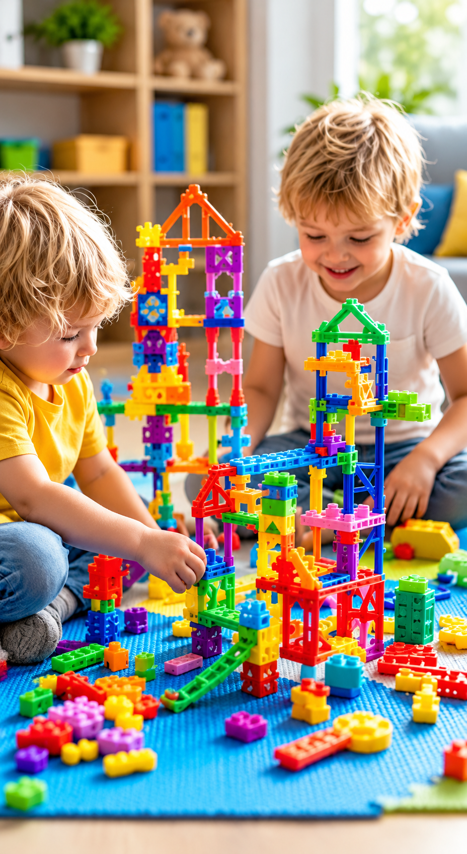 Children creating